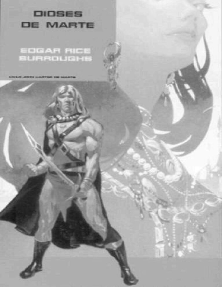 Dioses de Marte Burroughs Edgar Rice Kitap Kapağı