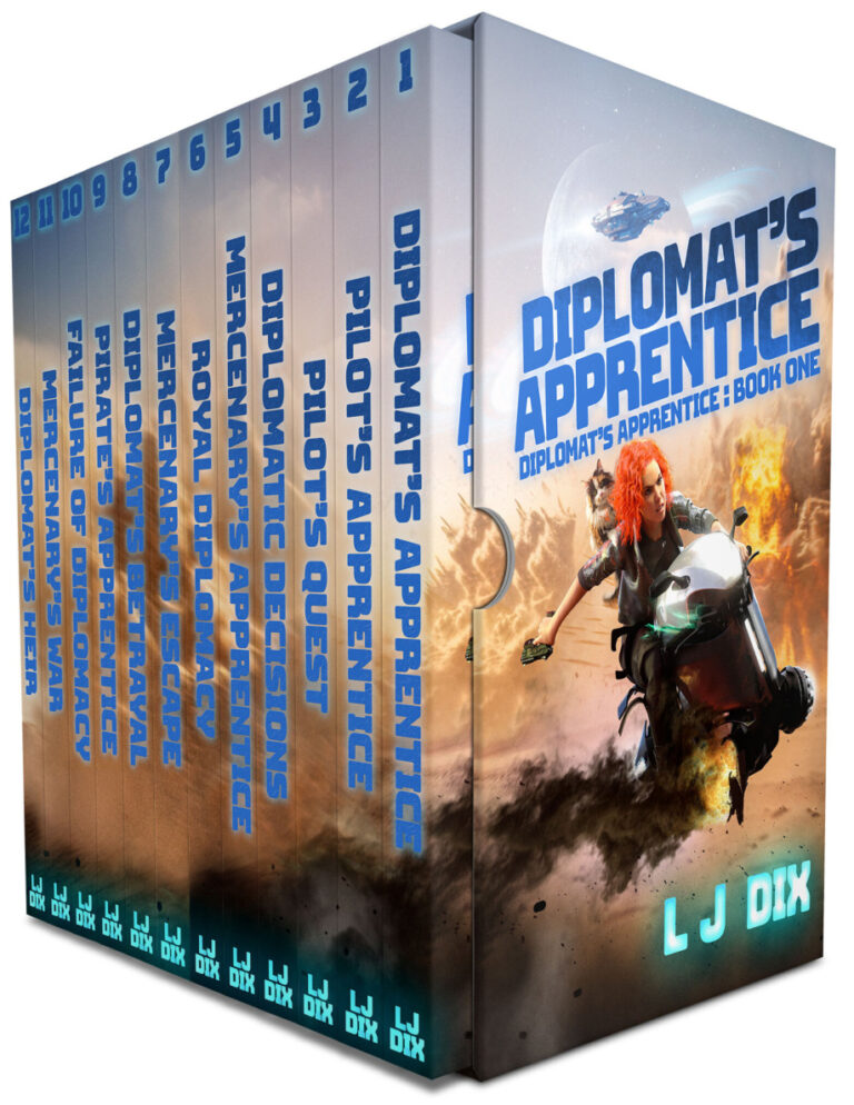 Diplomats Apprentice Complete Series Boxed Set LJ Dix Kitap Kapağı