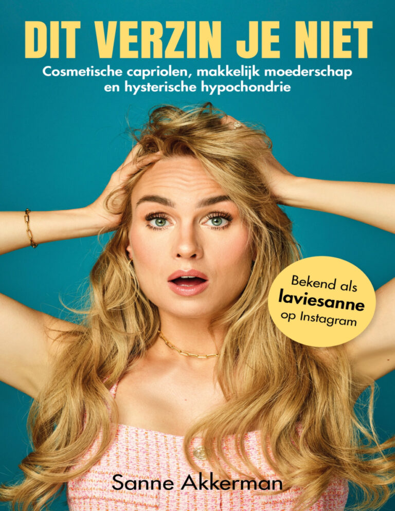 Dit verzin je niet Dutch Edition Sanne Akkerman Kitap Kapağı