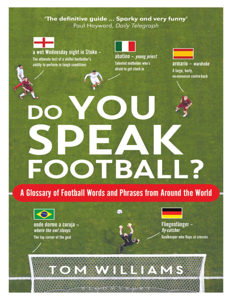 Do you speak Football Tom Williams Kitap Kapağı