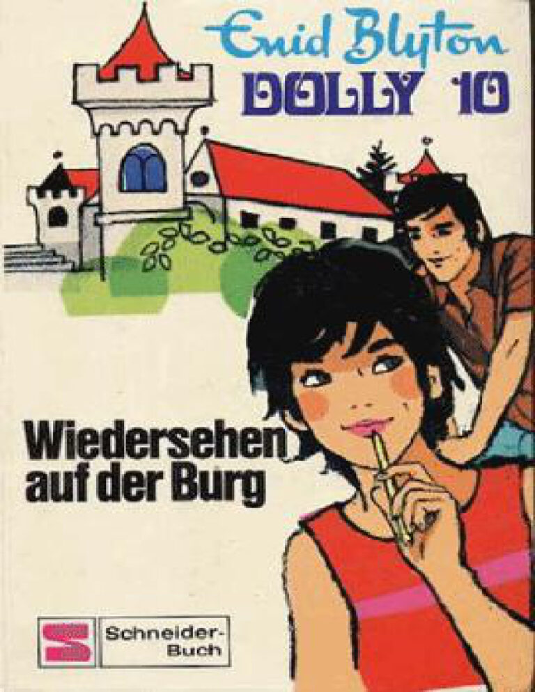 Dolly 10 Wiedersehen auf der Burg German Edition Enid Blyton Kitap Kapağı