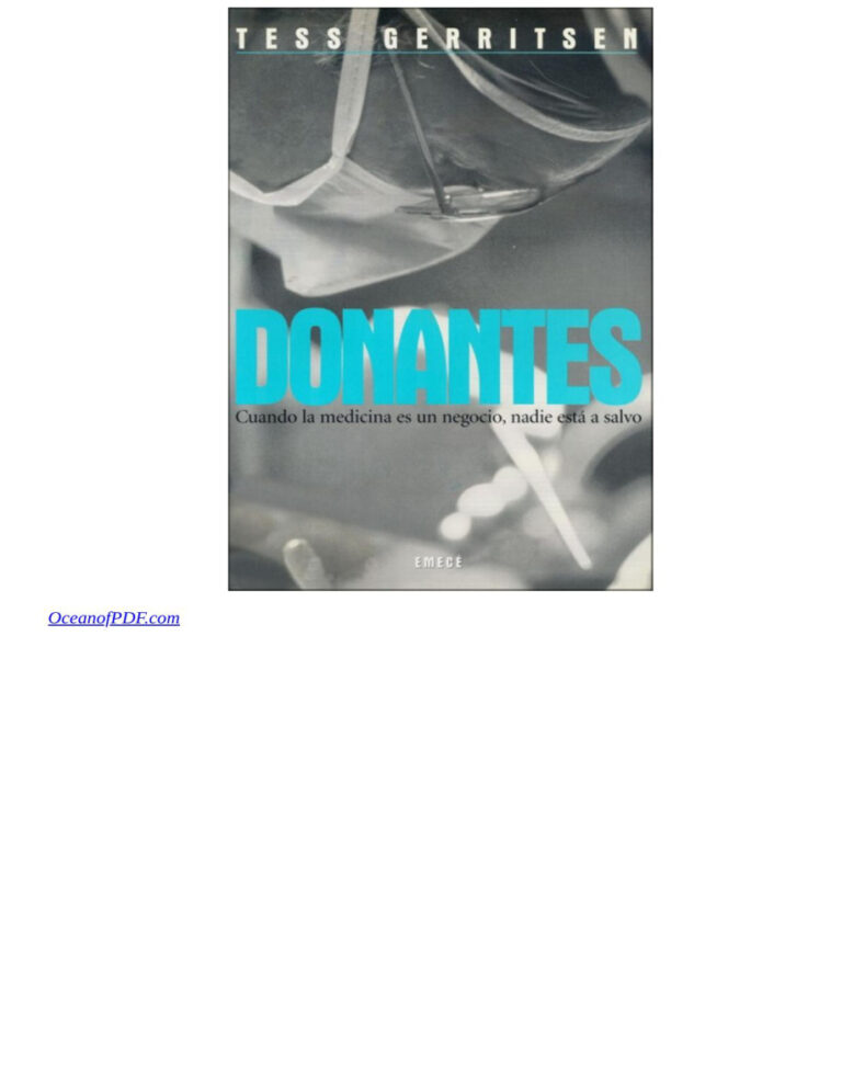Donantes Gerritsen Tess Kitap Kapağı