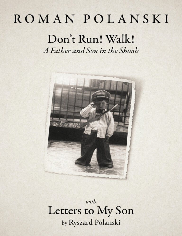 Dont Run Walk Roman Polanski Kitap Kapağı