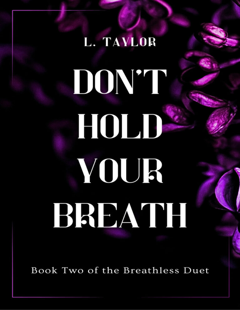 Dont hold your breath L Taylor Kitap Kapağı