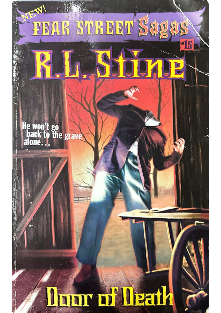 Door of death fear street sagas 15 RLSTINE Kitap Kapağı