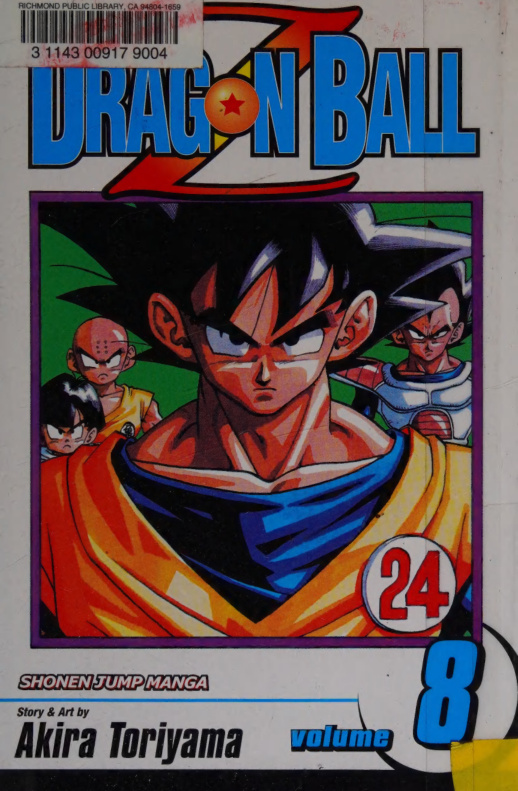 Dragon Ball Z Vol 8 Goku Vs Ginyu Akira Toriyama Kitap Kapağı