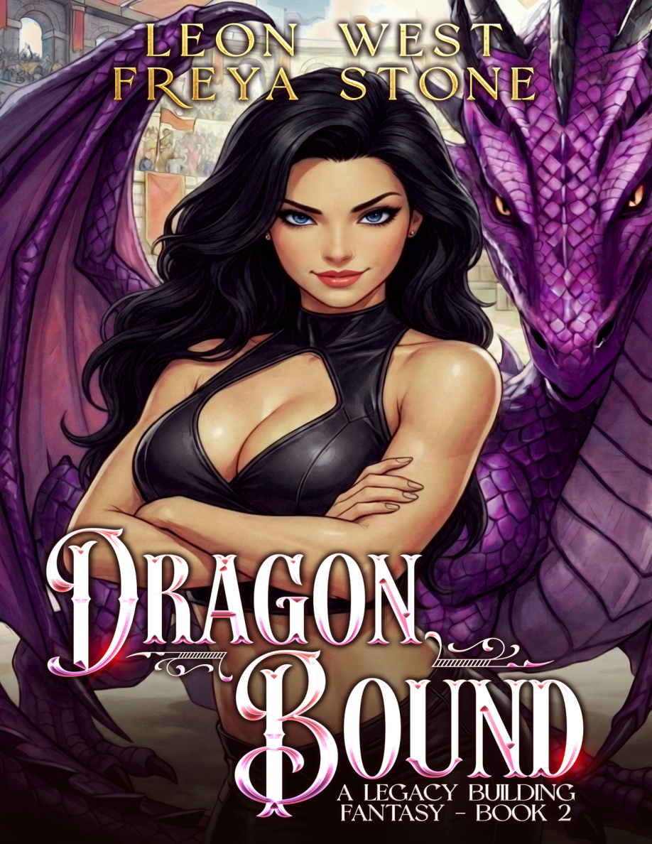 Dragon Bound 2 A Legacy Building Fantasy Leon West Kitap Kapağı