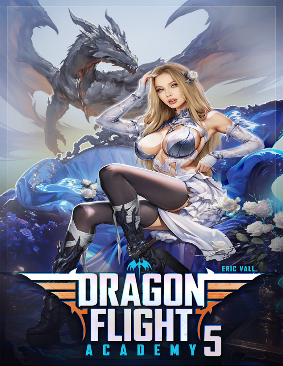 Dragon flight academy 5 Eric Vall Kitap Kapağı