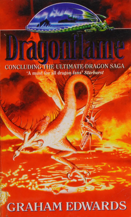 Dragonflame Graham Edwards Kitap Kapağı