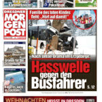 Dresdner Morgenpost 15 Dezember 2023 DE Dresdner Morgenpost Kitap Kapağı