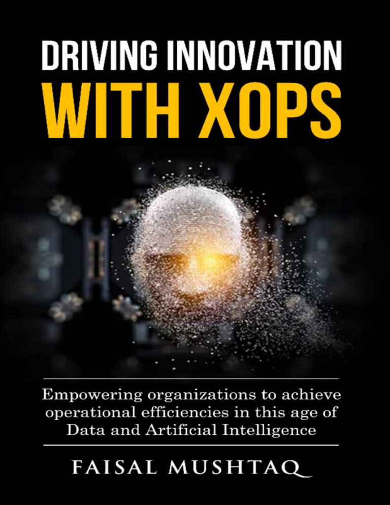 Driving innovation with xops Faisal mushtaq Kitap Kapağı