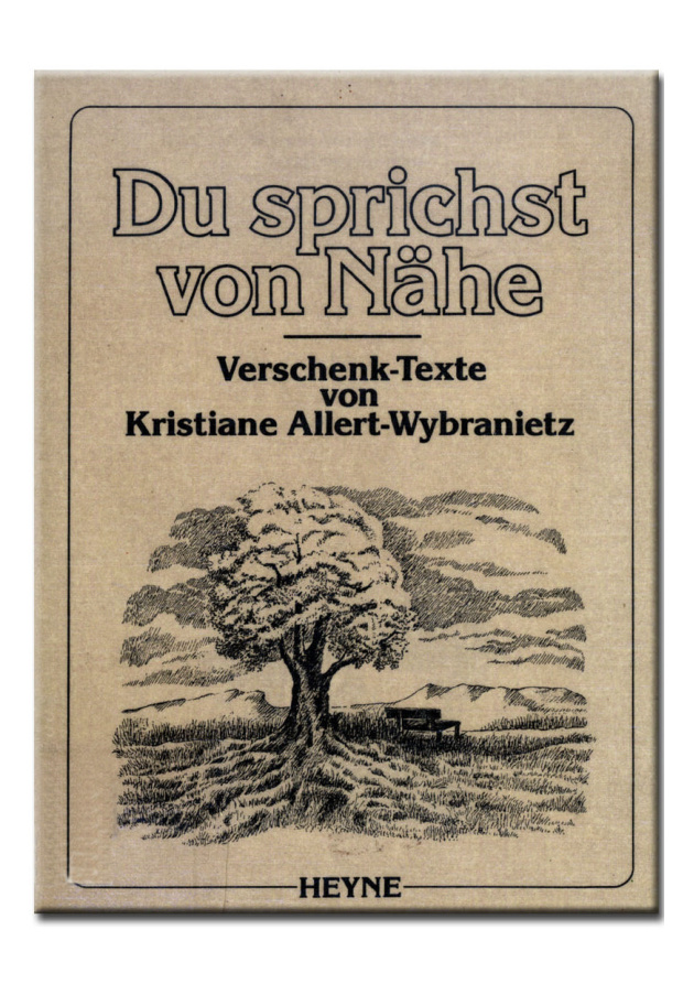 Du sprichst von Nahe Allert Wybranietz Kristiane Kitap Kapağı