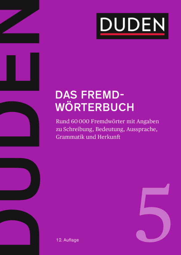 Duden Das Fremdworterbuch German Edition Dudenredaktion Kitap Kapağı