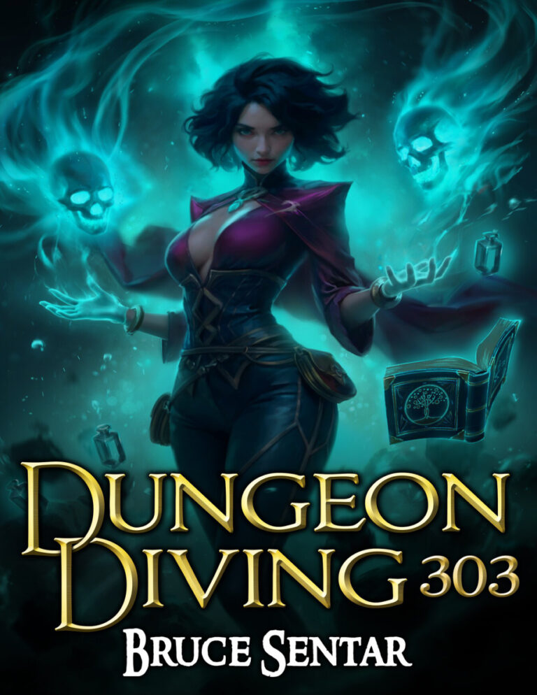 Dungeon Diving 303 Bruce sentar Kitap Kapağı