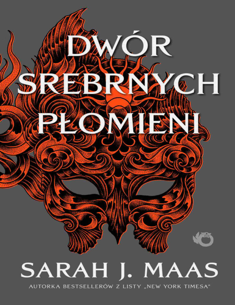 Dwór srebrnych płomieni Polish Edition Sarah J Maas Kitap Kapağı
