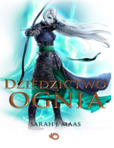 Dziedzictwo ognia Szklany Tron Polish Edition Sarah J Maas Kitap Kapağı