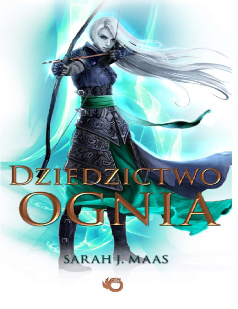 Dziedzictwo ognia Szklany Tron Polish Edition Sarah J Maas Kitap Kapağı