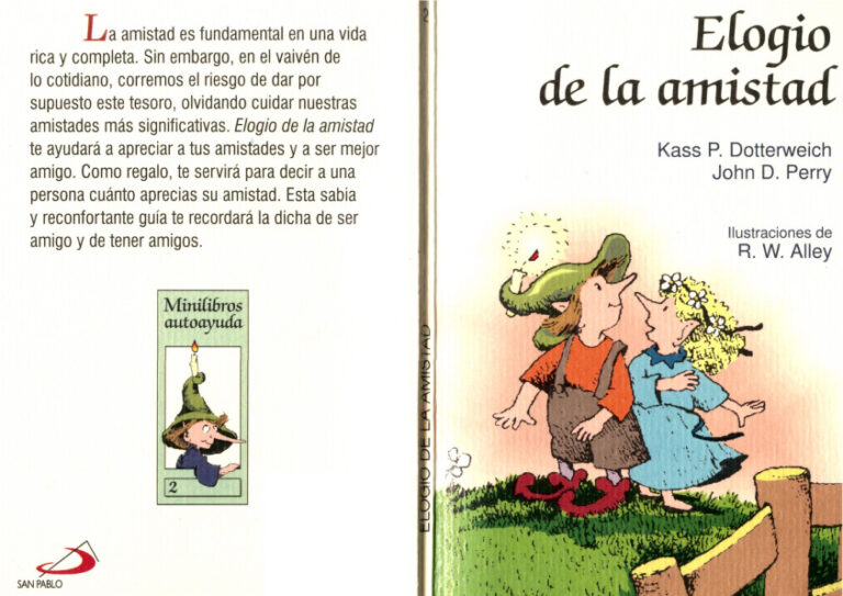 ELOGIO DE LA AMISTAD KASS DOTTERWEICH Kitap Kapağı