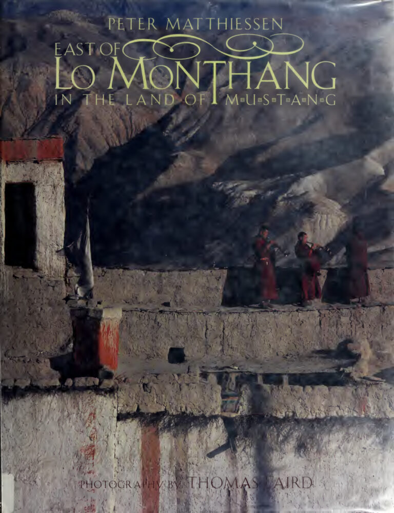 East of Lo Monthang Peter Matthiessen Kitap Kapağı