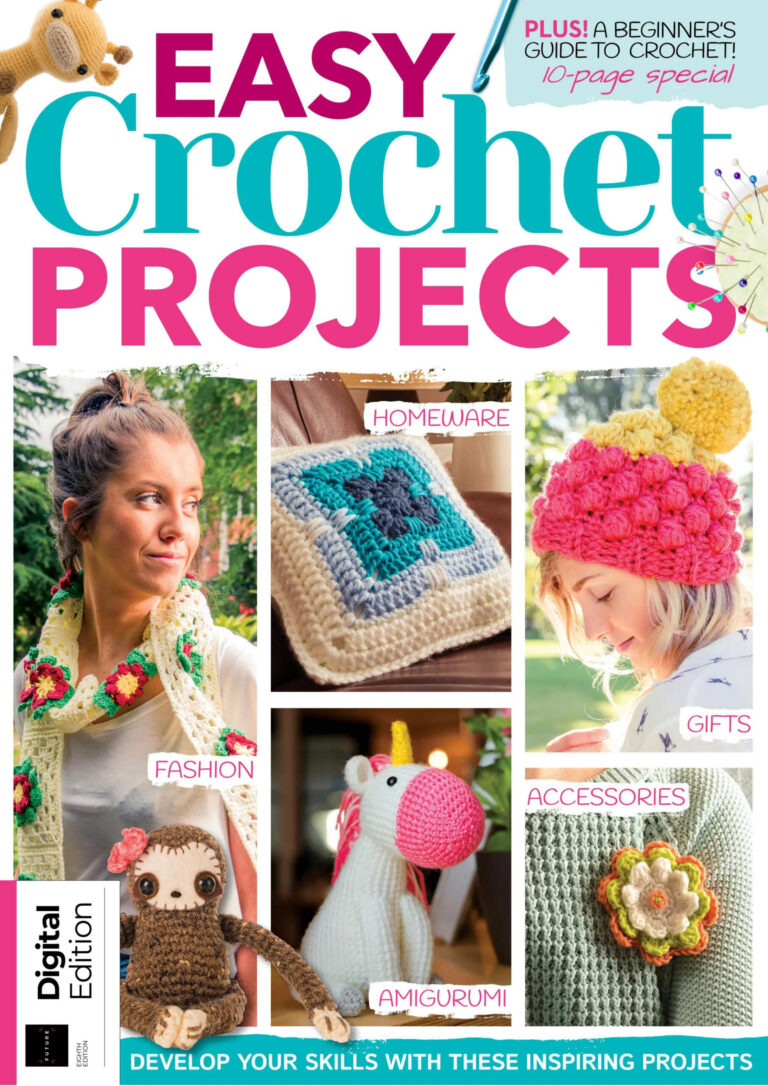 Easy Crochet Projects 8th Edition 2026 Easy Crochet Projects Kitap Kapağı
