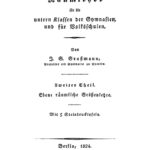Ebene raumliche Grossenlehre German Edition Justus Gunter Grossmann Kitap Kapağı