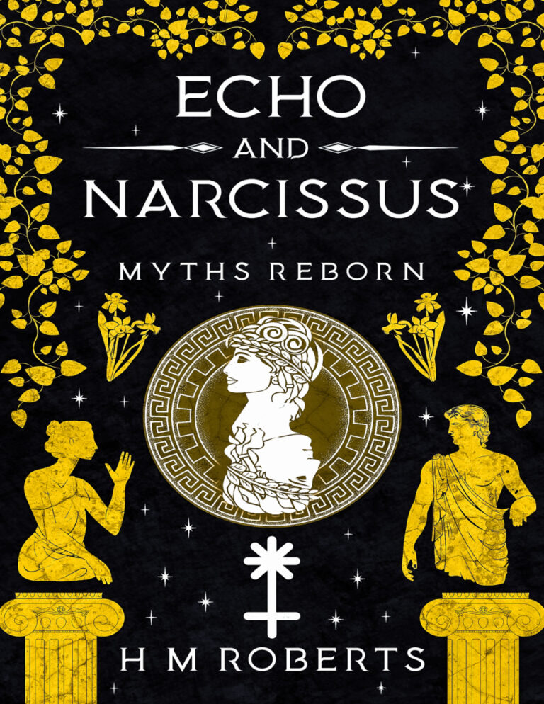 Echo and Narcissus HM Roberts Kitap Kapağı