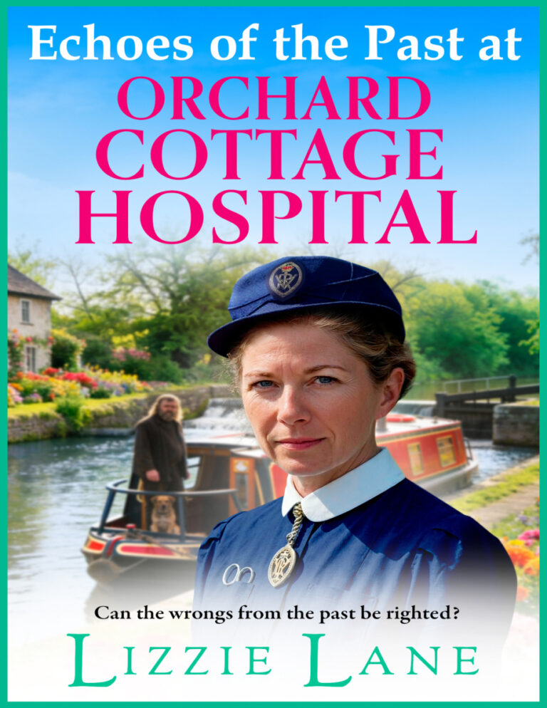 Echoes of past at the orchard cottage hospital Lizzie Lane Kitap Kapağı