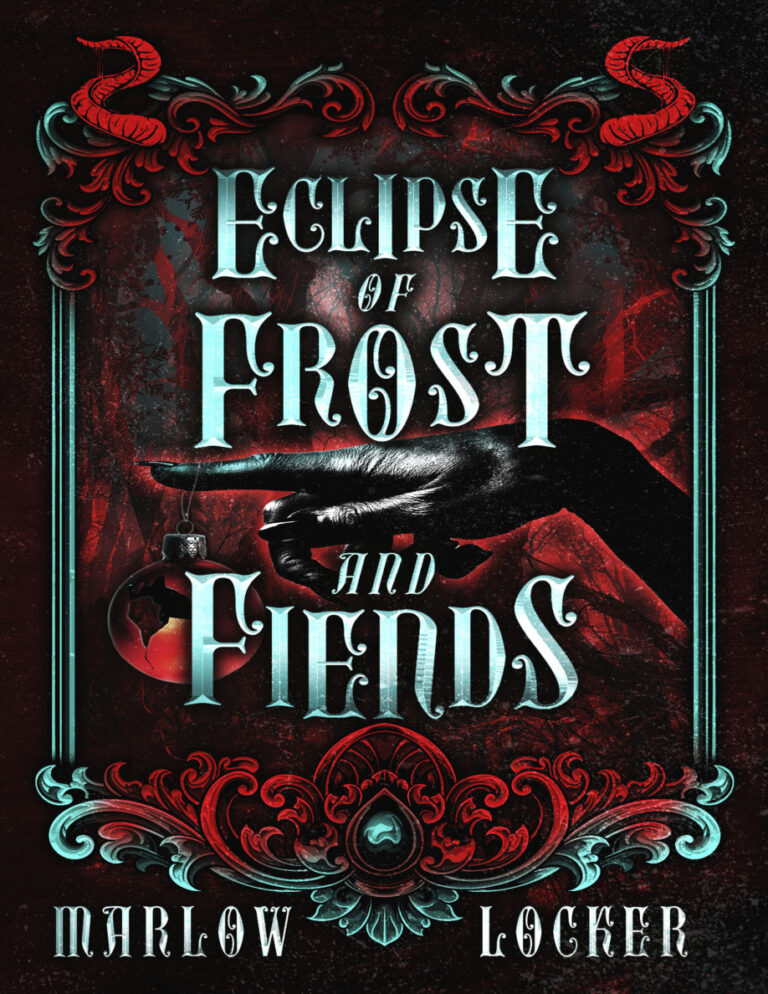 Eclipse of frost and fiends Marlow locker Kitap Kapağı
