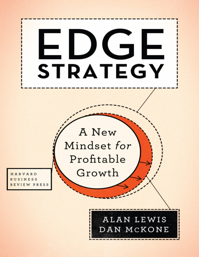 Edge Strategy Alan Lewis Kitap Kapağı