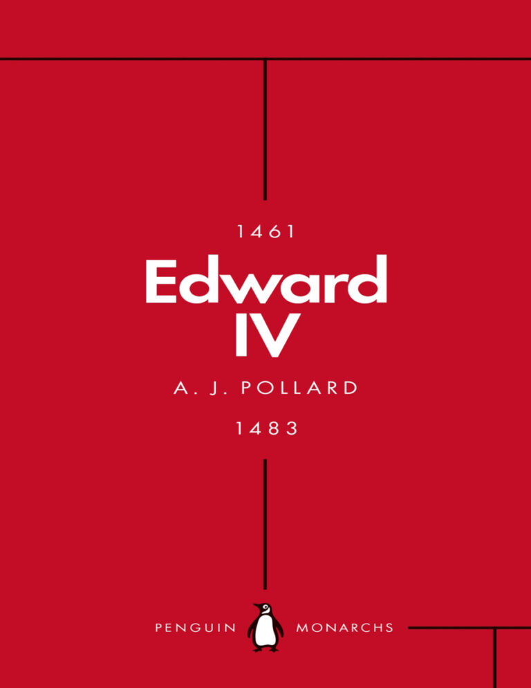 Edward IV The Summer King A J Pollard Kitap Kapağı