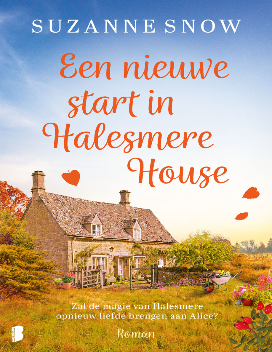 Een nieuwe start in Halesmere House Dutch Edition Suzanne Snow Kitap Kapağı