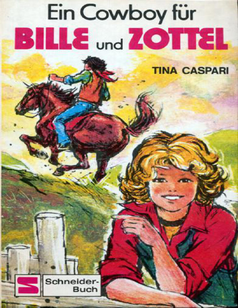 Ein Cowboy fur Bille und Zottel German Edition Tina Caspari Kitap Kapağı