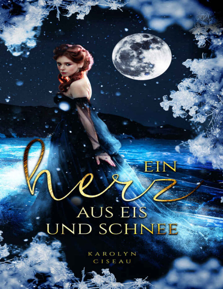 Ein Herz aus Eis und Schnee German Edition Karolyn Ciseau Kitap Kapağı