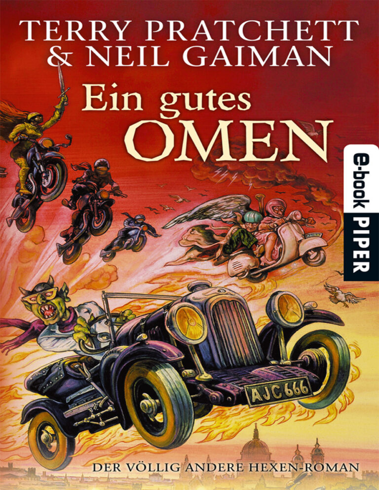 Ein gutes Omen German Edition Terry Pratchett Kitap Kapağı