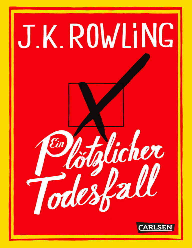 Ein plotzlicher Todesfall German Edition J K Rowling Kitap Kapağı