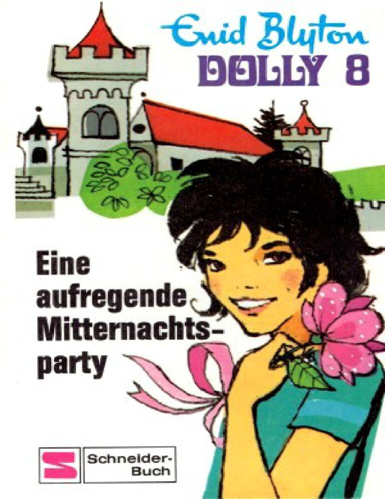Eine aufregende Mitternachtsparty Dolly 8 German Edition Enid Blyton Kitap Kapağı