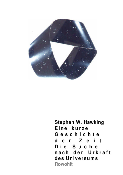 Eine kurze Geschichte der Zeit German Edition Stephen Hawking Kitap Kapağı