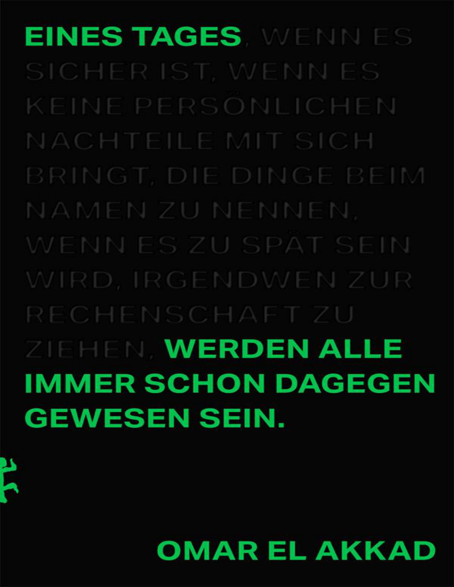 Eines Tages werden alle immer schon dagegen gewesen sein PDF Download