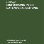 Einfuhrung in die Datenverarbeitung German Edition Norbert Sieber Kitap Kapağı