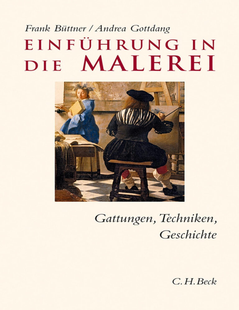 Einfuhrung in die Malere German Edition Frank Buttner Kitap Kapağı