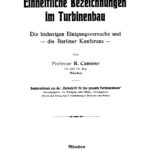 Einheitliche Bezeichnungen fur den Turbinenbau German Edition R Camerer Kitap Kapağı