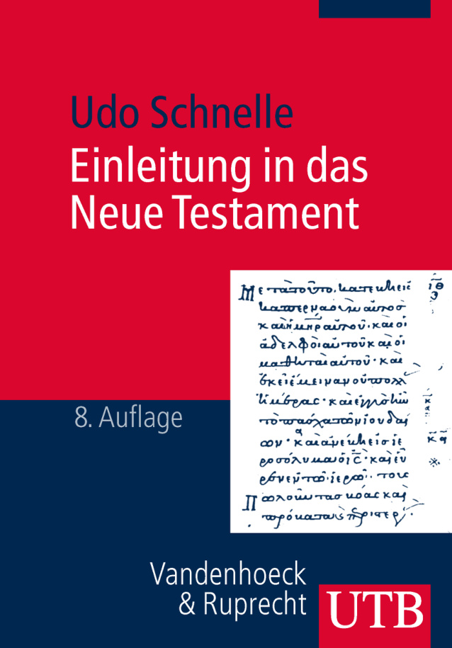 Einleitung in das Neue Testament German Edition Udo Schnelle Kitap Kapağı