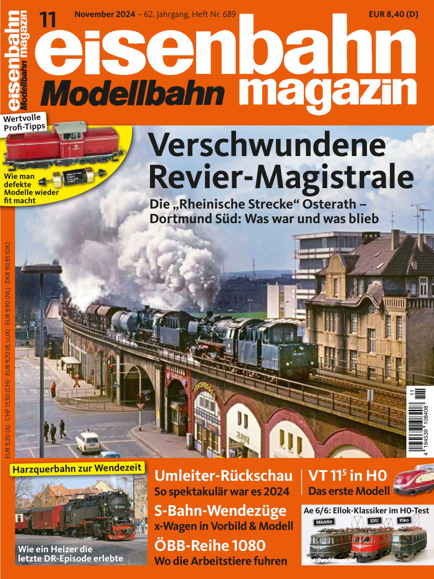 Eisenbahn Magazin - November 2024 PDF Download