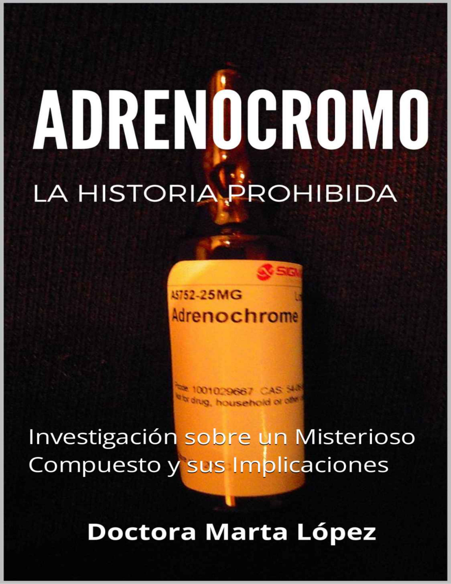 El Adrenocromo Revelado PDF Download