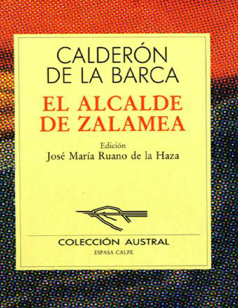 El Alcalde de Zalamea Spanish Barca Calderon de la Kitap Kapağı