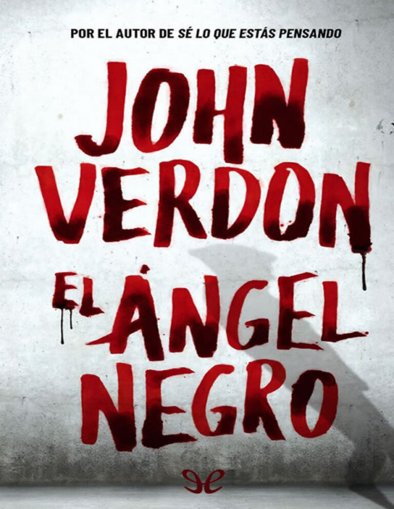 El Angel Negro Spanish Edition John Verdon Kitap Kapağı
