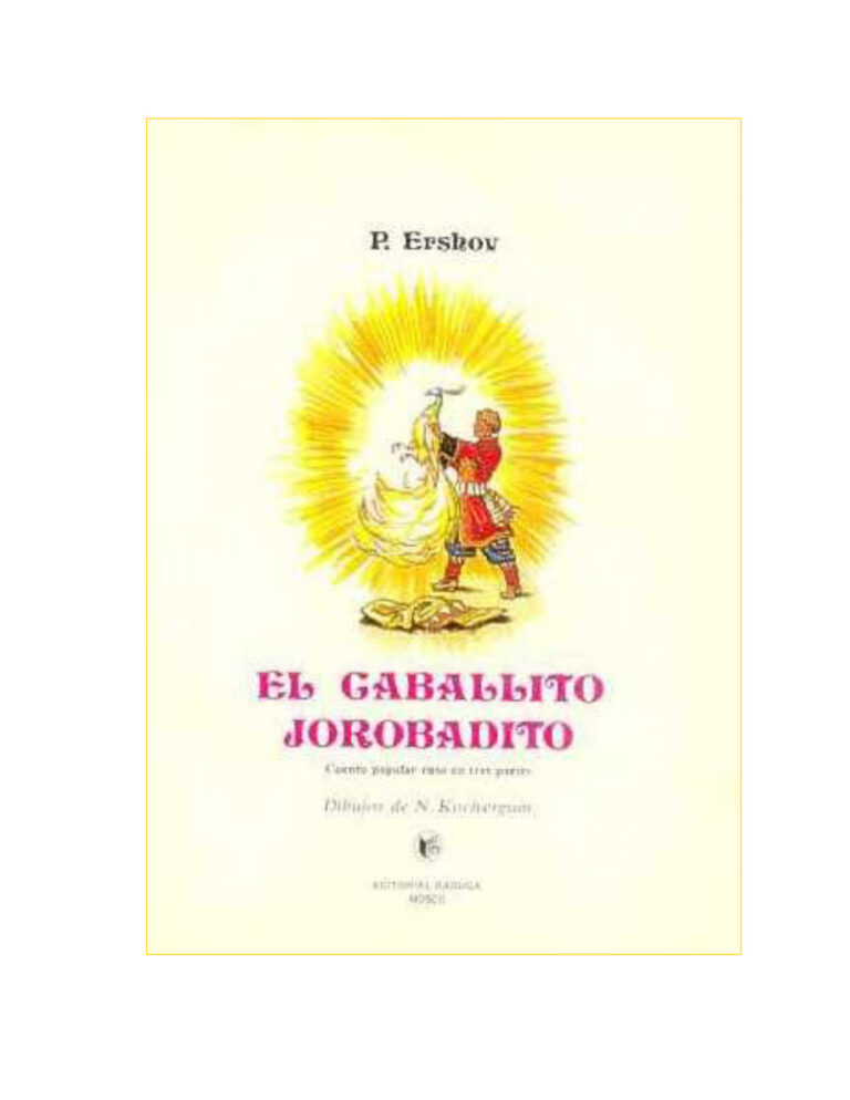 El Caballito Jorobadito P Ershov Kitap Kapağı