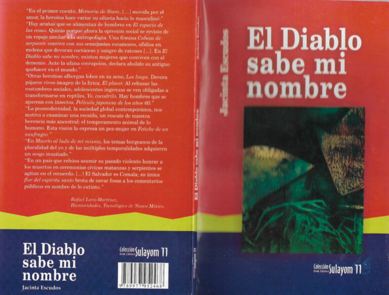 El Diablo sabe mi nombre Spanish Edition Jacinta Escudos Kitap Kapağı