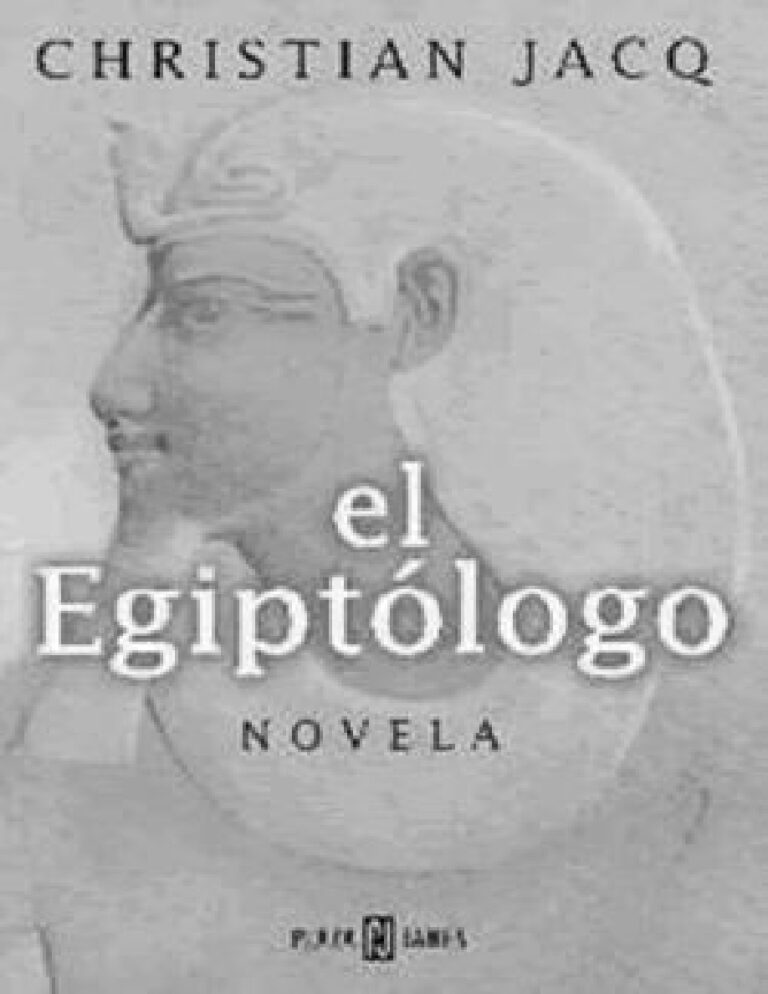 El Egiptologo Jacq Christian Kitap Kapağı