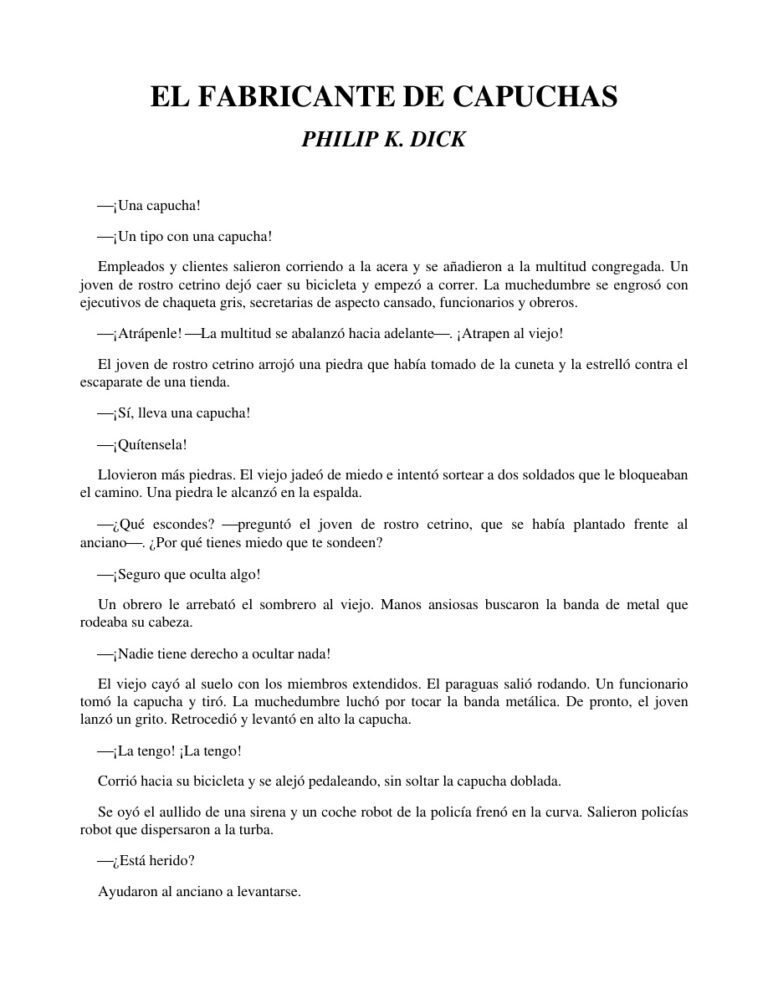 El Fabricante de Capuchas Aracnido Kitap Kapağı